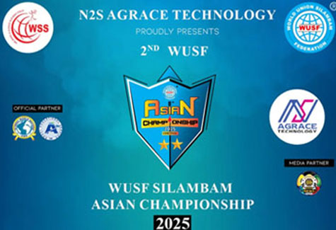 2nd WUSF Silambam Asian Championship 2025
